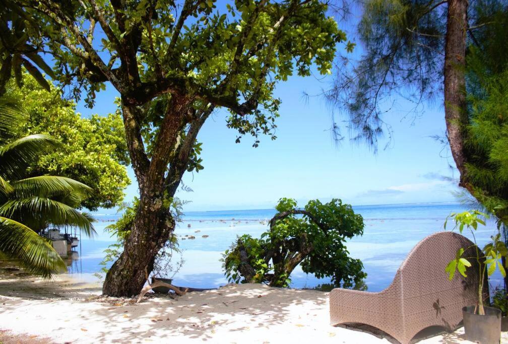 Bungalow Tiarii, Avec Acces Direct A Une Plage Privee Tevaitoa Exteriér fotografie